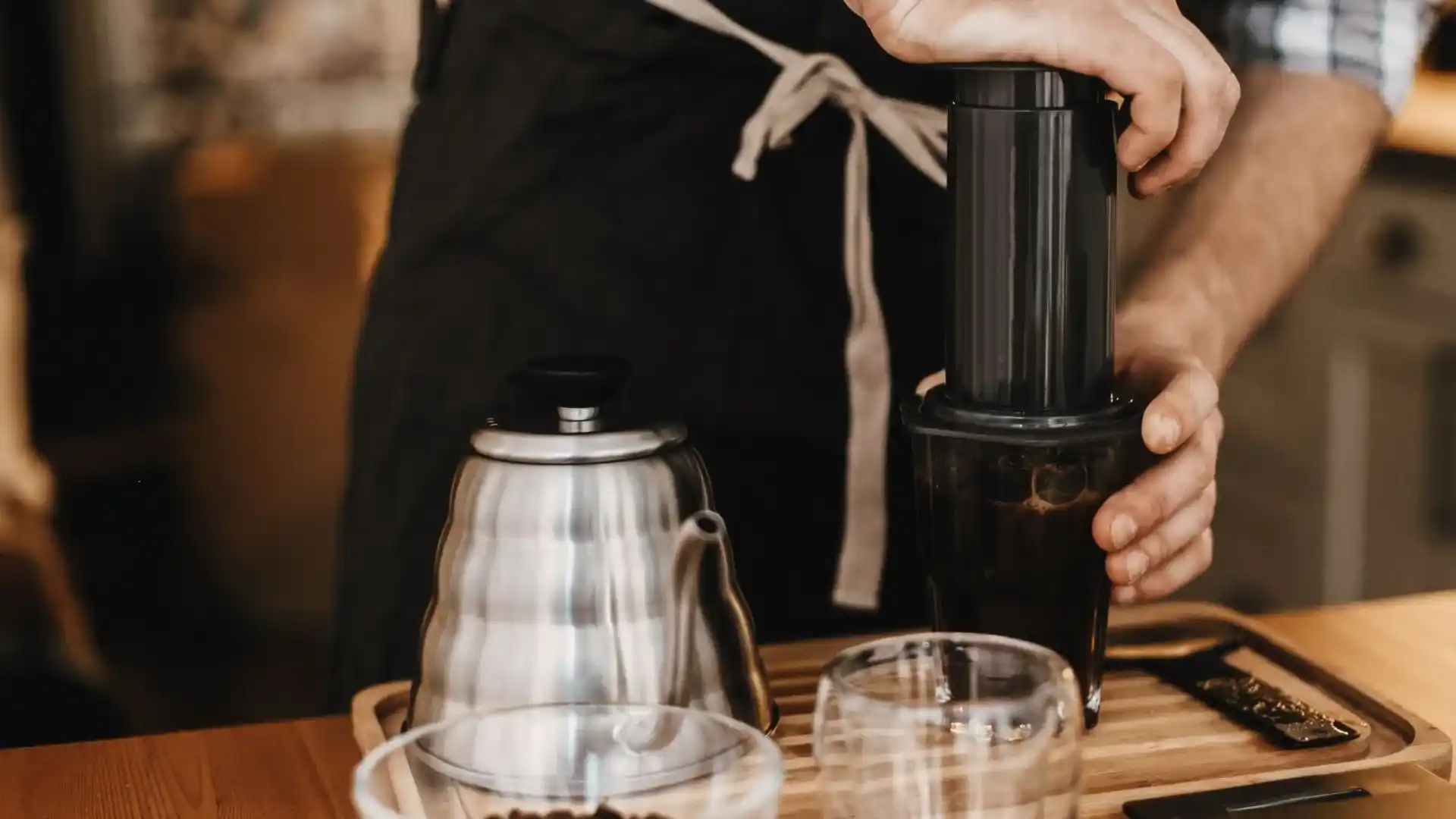 Préparer un café Aeropress simplement
