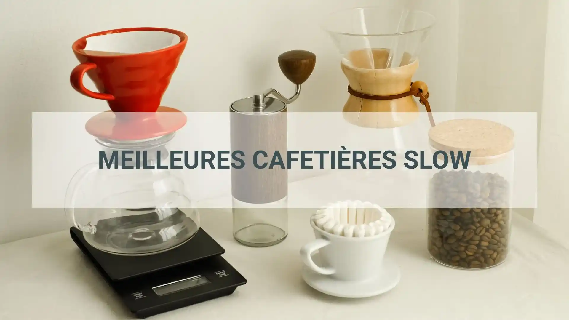 meilleure cafetière slow coffee