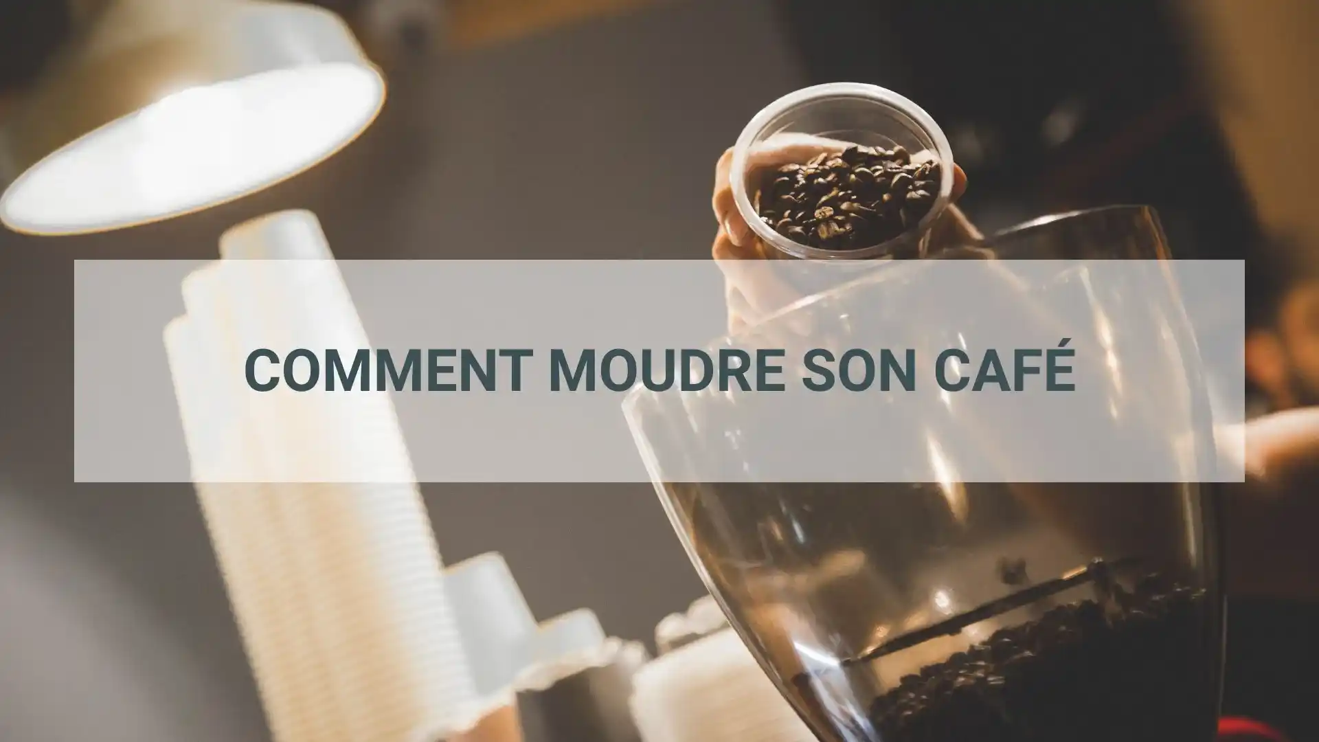 moudre café